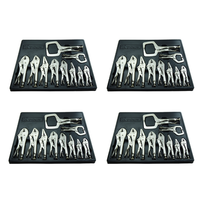 K Tool International Pliers Set 10 pc Locking 4-Pack