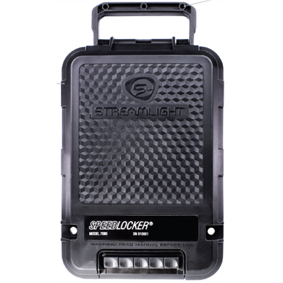 Streamlight SpeedLocker Portable, Lockable Storage Container - Black