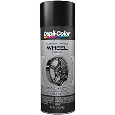 Krylon High Performance Wheel Paint - Gloss Black - 12 oz Aerosol Can