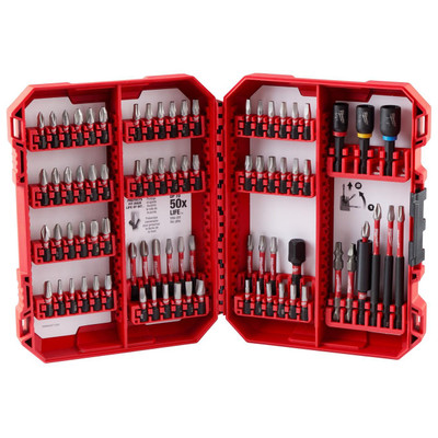 Milwaukee Tool SHOCKWAVE Impact Duty Driver Bit Set - 80PC