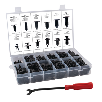 Titan 240 pc. Universal Push Pin Retainer Kit with Removal Tool