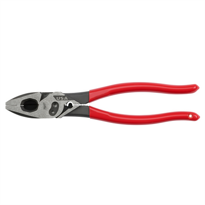 Milwaukee Tool 9" Lineman's Dipped Grip Pliers w/ Crimper & Bolt Cutter (USA)