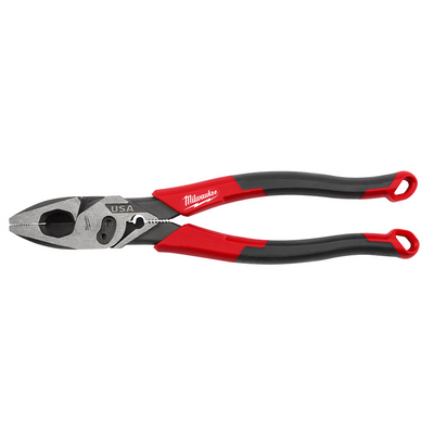 Milwaukee Tool 9" Lineman's Comfort Grip Pliers w/ Crimper and Bolt Cutter (USA)