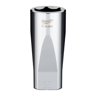 Milwaukee Tool 3/8" Drive 20mm Deep Socket