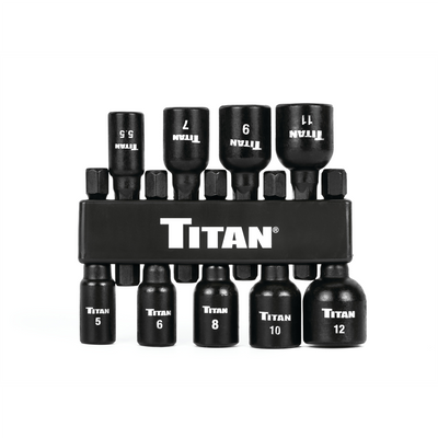 Titan 9 pc. Metric Magnetic Nut Setter