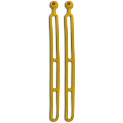 Blubird Blubird `Rapid-Tie 16", 10 Pack, Yellow