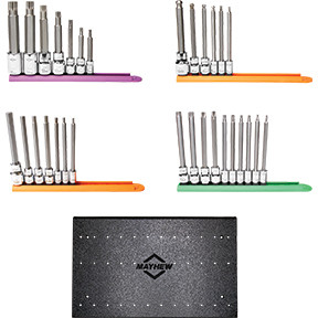 Mayhew Bundle - Buy 4 socket sets get rack free
