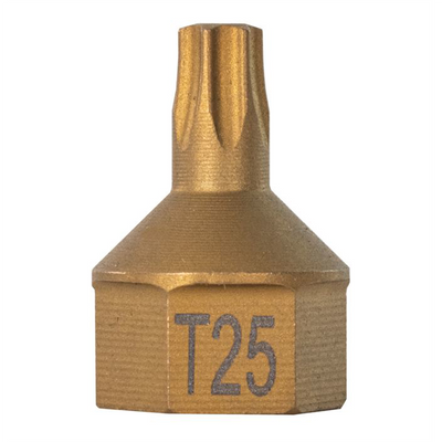 T25 Torx&reg; Dual Drive Bit, 7/16" Drive
