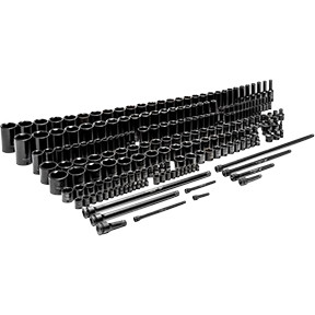 209PC 1/4", 3/8", 1/2" IMP SKT MAT