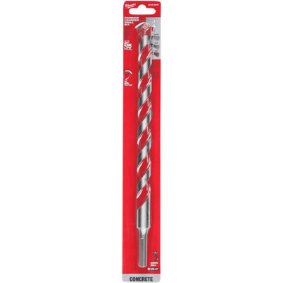 Milwaukee Tool 3/4" x 10" x 12" Carbide Hammer Drill Bit with POWER TIP