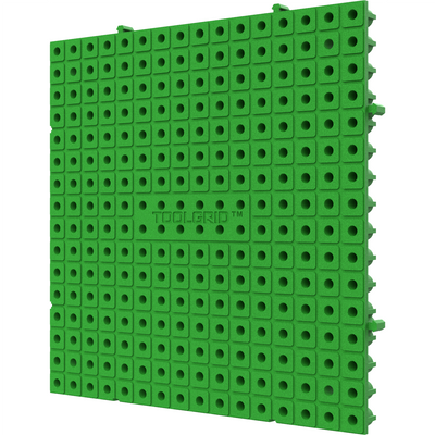 Toolgrid TGB-6X6 Modular Board 16pc Pack - Green