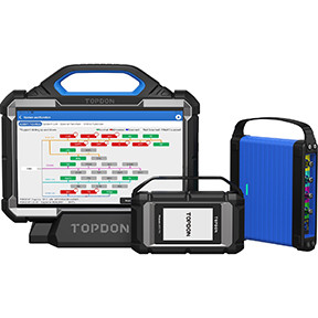 Topdon Phoenix Max w/Scope - 13.3" OE-Level Scan Tool, Docking Station & 4 Ch Oscilloscope