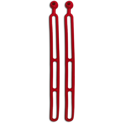 Blubird Blubird `Rapid-Tie 16", 10 Pack, Red