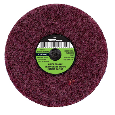 Forney Industries Surface Prep Pad, 3 in (Medium Grit)