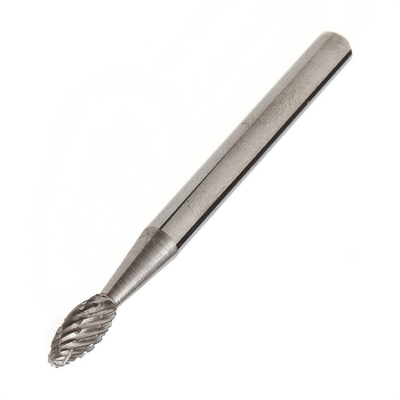 Forney Industries Tungsten Carbide Burr, 1/8 in Tree Pointed (SH-41)
