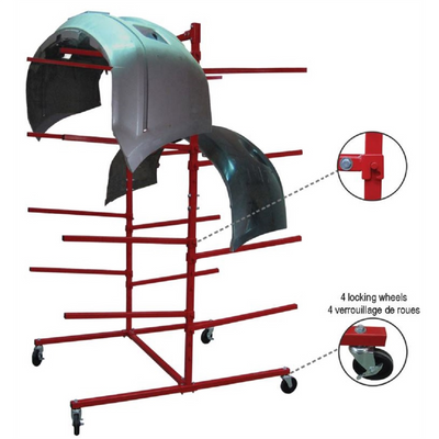 PRO-TEK HEAVY DUTY BUMPER RACK (8 bumper)