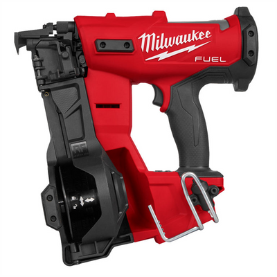 Milwaukee Tool M18 FUEL 18-Volt Lithium-Ion Brushless Cordless Coil Roofing Nailer (Tool Only)