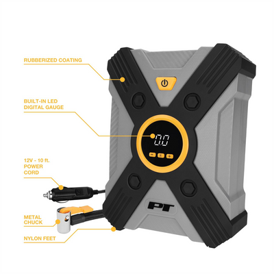 Wilmar Corp. / Performance Tool 12V Digital Tire Inflator withAuto-Stop
