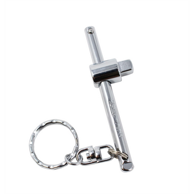 Ko-ken USA 1/4 Sq. Dr. Sliding T Handle    Length 75mm Key Ring