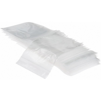 Msc Industrial Supply Pack of (1000), 3 x 4" 2 mil Self-Seal Reclosable Bags