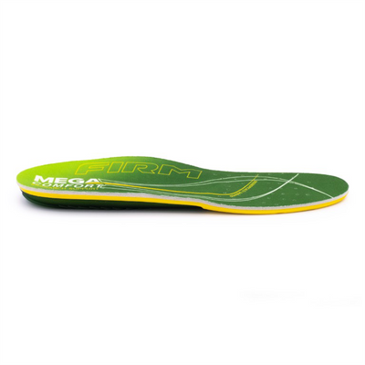 MEGA Comfort  ERGO Firm Arch Support Dual-Layer Memory Foam Insoles Size: Large (Men's 10-11, Women's 12-13)