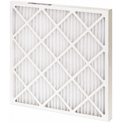 Msc Industrial Supply Wire-Backed Pleated Air Filter, 16x16x2", MERV 8, 35% Efficiency, Synthetic (Case of 12)