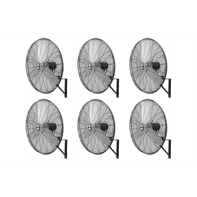 K Tool International 30" Oscillating Wall Mount Industrial Fan (Pallet of 6)