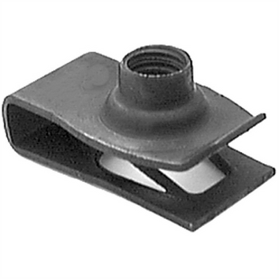 AUVECO 11864 Extruded U-Nut, M6 x 1 mm Screw, Phosphate