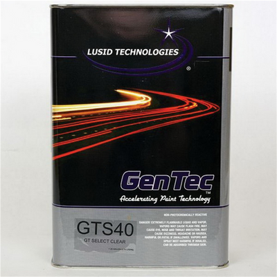 GENTEC AND GREENTEC PRODUCTS GTS40G Premium National Rule 4.2 VOC Production Clearcoat, 1 gal Can, Gloss, 4:1 Mixing