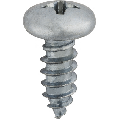 AUVECO PHILLIPS PAN HEAD TAP SCREW #10 X 1/2 ZINC