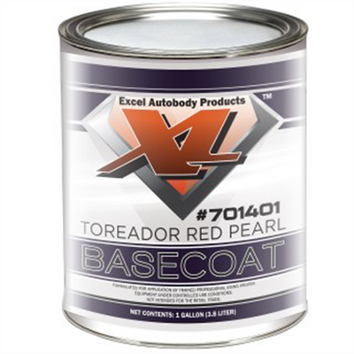 Excel Auto Body Products TOREADOR RED B/C GA.