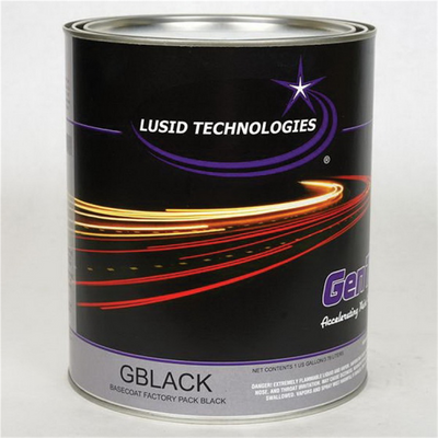 GENTEC AND GREENTEC PRODUCTS GBLACKG 3.5 VOC Basecoat, 1 gal Can, Black, 147.1 g/L VOC