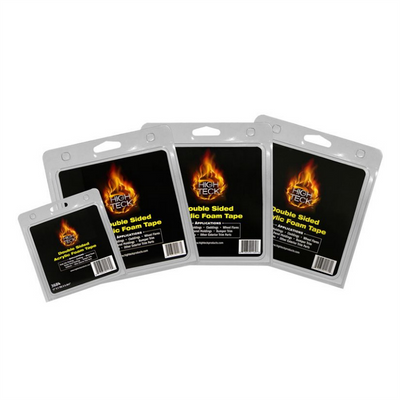 High Teck Products 3686 Double-Sided Tape, 1/4 in W x 20 yd L, Acrylic