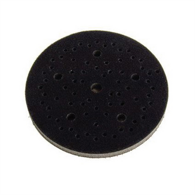 Mirka Abrasives 9155 Grip Faced Interface Pad, 5 in Dia x 3/8 in THK, Hook and Loop Attachment