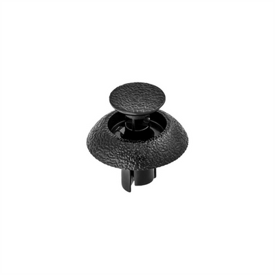 AUVECO 21201 Push-Type with Drive Pin Bumper/Radiator Cover and Grille Retainer, 19 mm Dia Head, Nylon, Black