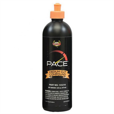 Presta PACE 133232 Medium Cut Compound, 32 oz Bottle, Light Orange