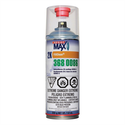 SprayMax 3680088 FillClean, Clear, 2K Component
