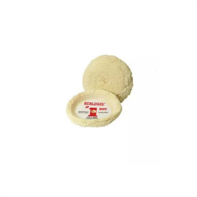 Schlegel 175C Fast Change Buffing Pad, 1-1/2 in Dia, Hook and Loop Attachment, 100% Wool Pad