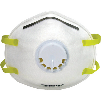 Gerson Co. 081740 General Purpose Particulate Respirator with Valve, One Size Fits All, N95