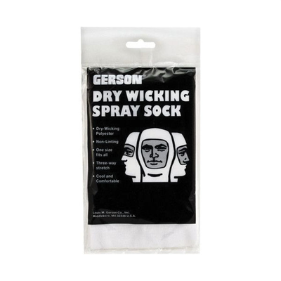 Gerson Co. 070195B Heavy Weight Spray Socks, Universal, Heavy Weight, White, Dry-Wick Polyester