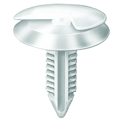 AUVECO TRIM PANEL RETAINER WHITE NYLON