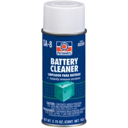ITW PERMATEX INC PTX80369 Battery Cleaner, 6 Ounce Aerosol Can, Case of 12 Cans