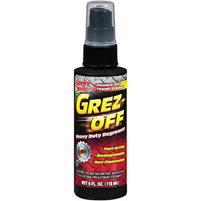 ITW PERMATEX INC PTX22700 Grez-Off Degreaser, Heavy Duty, 5 oz. Bottle, Powerful, Biodegradable, Non-Flammable