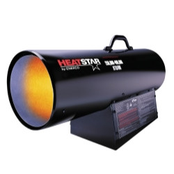 Heatstar By Enerco HETF172425 Forced Air Variable Propane Heater with Thermostat with 20' Hose HS400FAVT, 400K