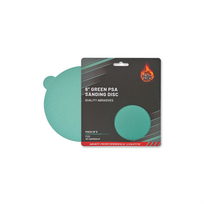 High Teck Products (5 pcs pack) 6" GREEN PSA Sanding Disc 600 Grit