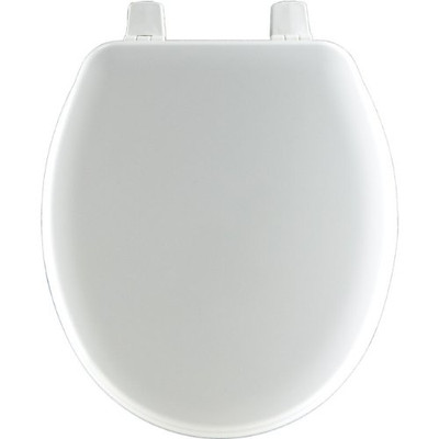 Bemis BBB540000 CHURCH Baby Bowl Enameled Wood Toilet Seat in White