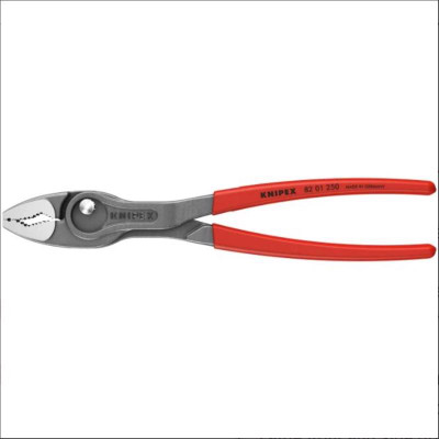 KNIPEX TOOLS LP 8201250 10" TwinGrip Pliers with Plastic Dipped Handles
