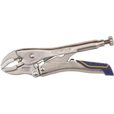 IRWIN SPEEDBOR VGIRHT82580 IRWIN VISE-GRIP Locking Pliers, Fast Release, Curved Jaw with Wire Cutter, 7-Inch ()