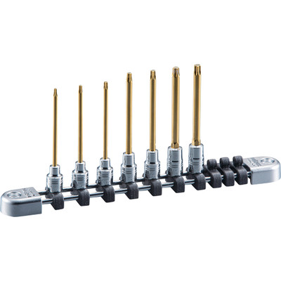 NEPROS - ACH NTQ4T07L 7 Piece 1/4" Drive Long Torx Socket Set