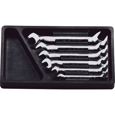 NEPROS - ACH NTS306 6 Piece Metric Open End Angle Head Wrench Set
